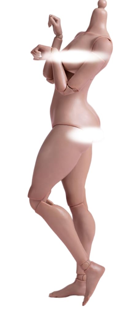 HiPlay worldbox 1/6 Scale Female Body, Super Articulated Figure Doll (Thigh Body Type, AT202 (Tan Skin)) (Tan Skin)