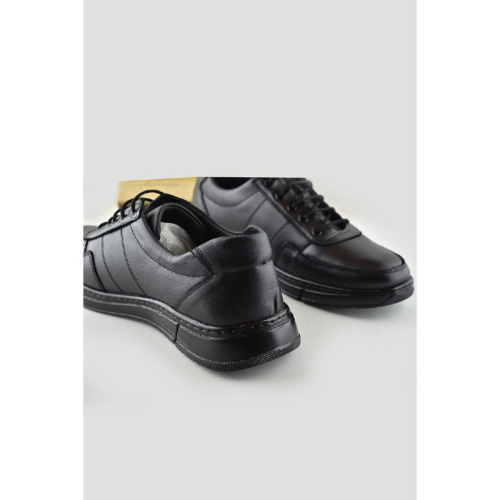 502 Orthopedic Heel Massage Genuine Leather Winter Men's Shoes Lace Up