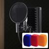 Square Acoustics Foam Microphones Cover With Premium Vibration Damping For Clear Sound Recording
