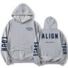 Freya Skye Stars Align Tour Hættetrøjer Kvinder Mænd Tøj Grafisk Print Merchandise Langærmet Afslappet Hættetrøje Unisex Streetwear