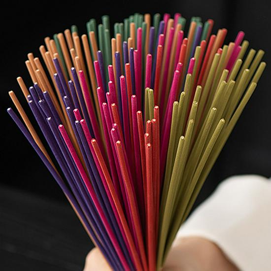 Bamboo Scented Incense Sticks - Lavender, Mint, Jasmine, Rose & More