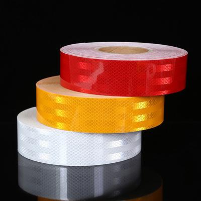 High Intensity Reflective Adhesive Tape 5Cm*10M Diamond Grade Red White Yellow Waterproof Car Stickers Reflectors Strip For Truc