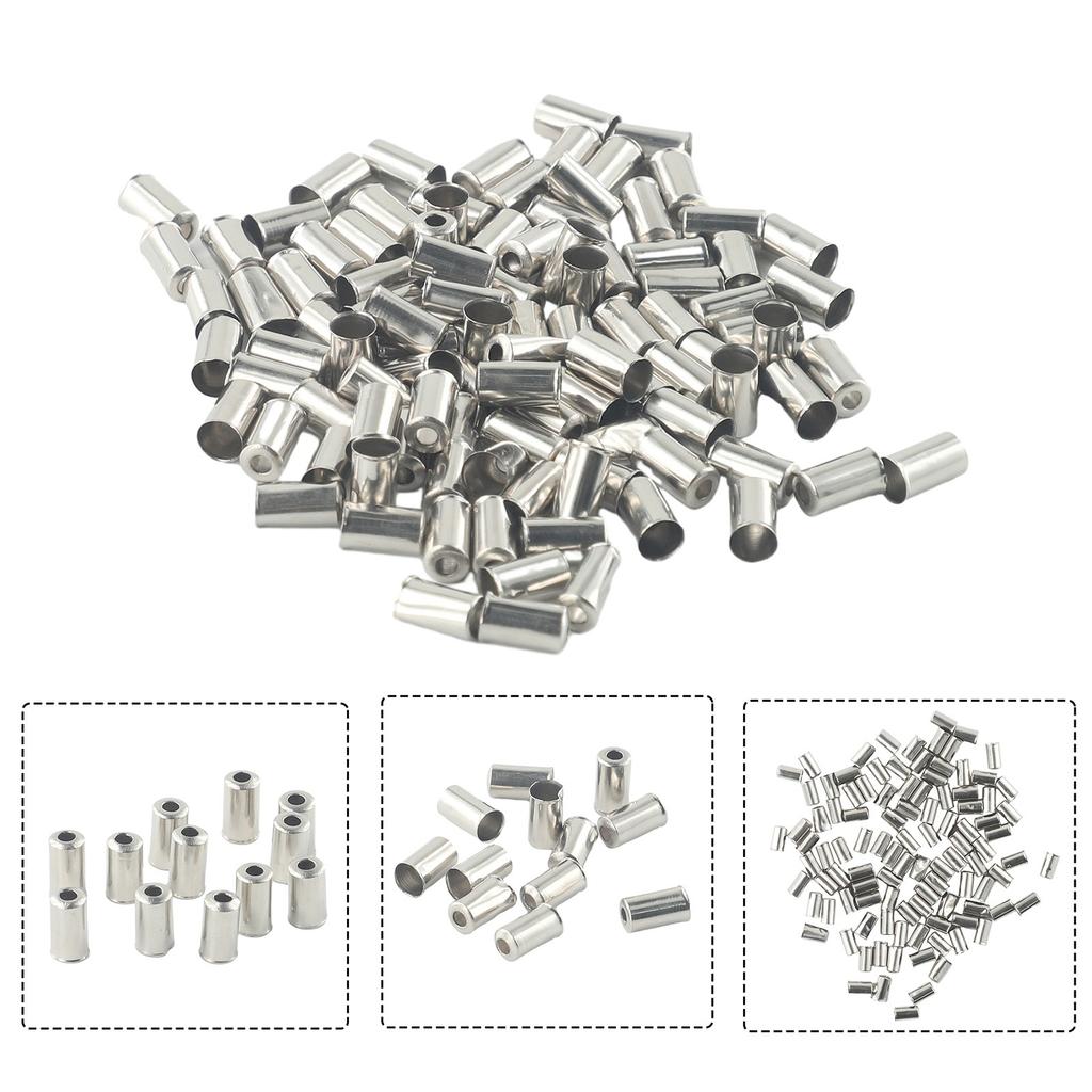 100pcs Cable End Cap 4mm/5mm Brake Shifter Gear Cable End Cap For Road Bike