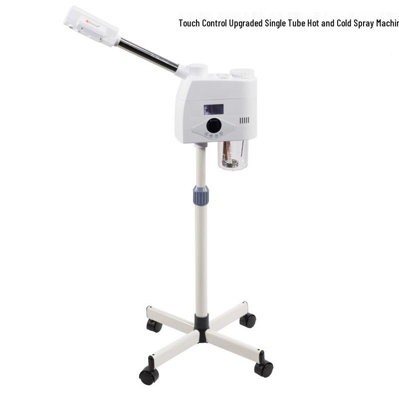Taidong Smart Touch Facial Steamer: Enhanced Hot & Cold Mist Hydrating Beauty Device for Salons.