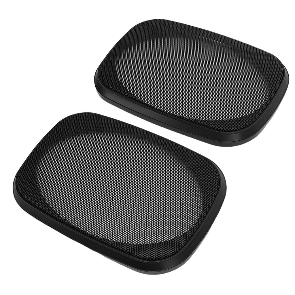 2PCS Speaker Grille Covers Metal Mesh Protective and Decorative Case for Home Theater Car Boat Speakers 245x172mm