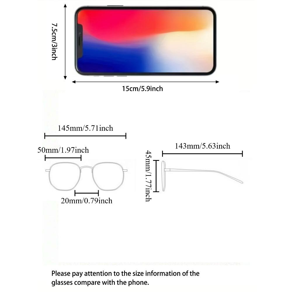 1pc Women's Circular Futuristic Personality Flat Mirror Retro Summer Autumn Street Travel Beach School Holiday Accessories