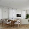 Moderní stolní lampa Béžové rýhované tělo Skleněná bílá koule Spínač do předsíně obývacího pokoje 1Xg9 8W Halo Sollux Lighting