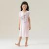 Girls' Modal Silk Summer Pajama Dress - Thin Princess Style for Kids