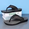 Fashion New Men's Breathable Mesh Flip Flops Soft Sole Comfortable Beach Sandals Lightweight Quick-Dry Slippers for Summer Outdoor Flats