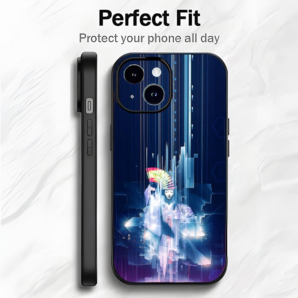 Cyberpunk Classic Anime G-Ghost In The Shell Phone Case Phone Case Soft Packaging Lightweight For iPhone17 16 15 14 13ProMax