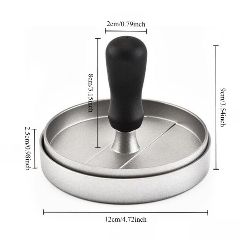 1PC Home Kitchen Hamburger Meat Press Manual Non-stick Burger Press Patty Pressing Mold Breakfast Cake Maker
