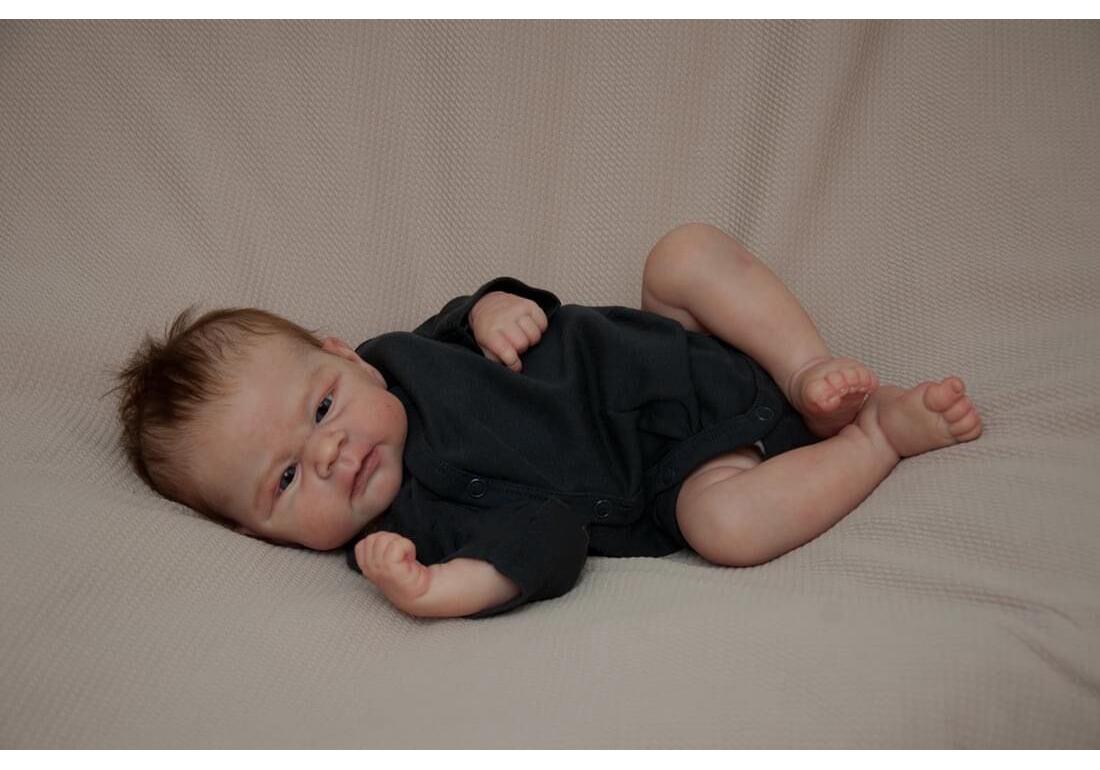 Reborn Baby Doll - 19-inch Newborn Elijah 19 inches