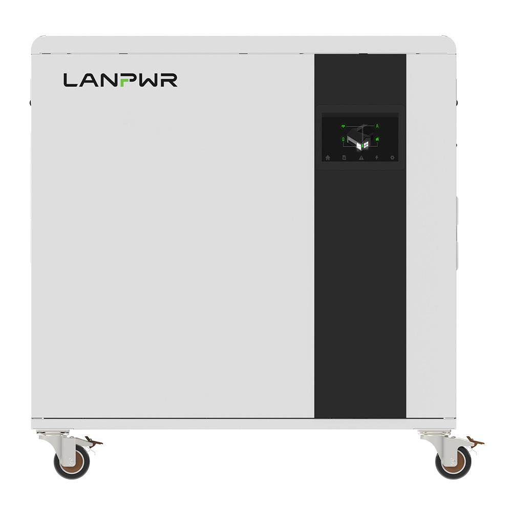 LANPWR UFox Plus 35E Solar Power Station, 3500W 5120Wh Solar Generator, LiFePO4 Battery, Off-Grid Inverter, Expandable & APP Control