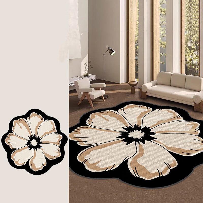 OEING Floral Loop Pile Rug 40*40
