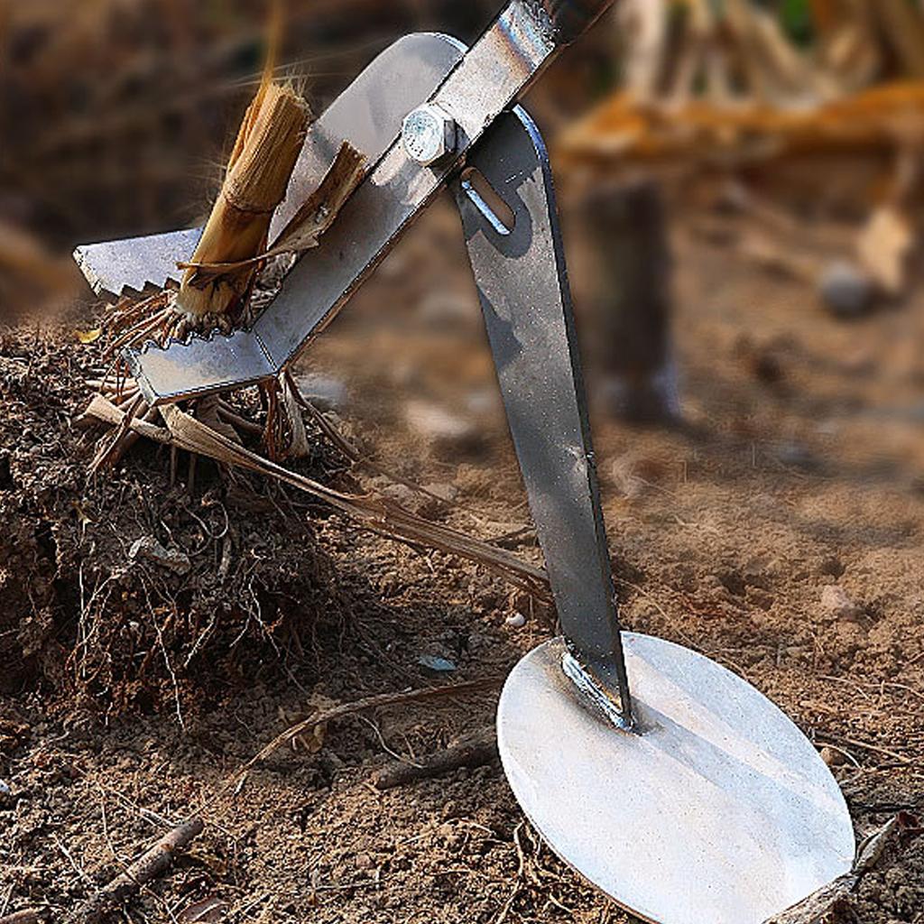 Multifunctional Agricultural Root Puller Head Suitable for Efficient Crop Corn Stalks Soybean Removal & Labor Reduction