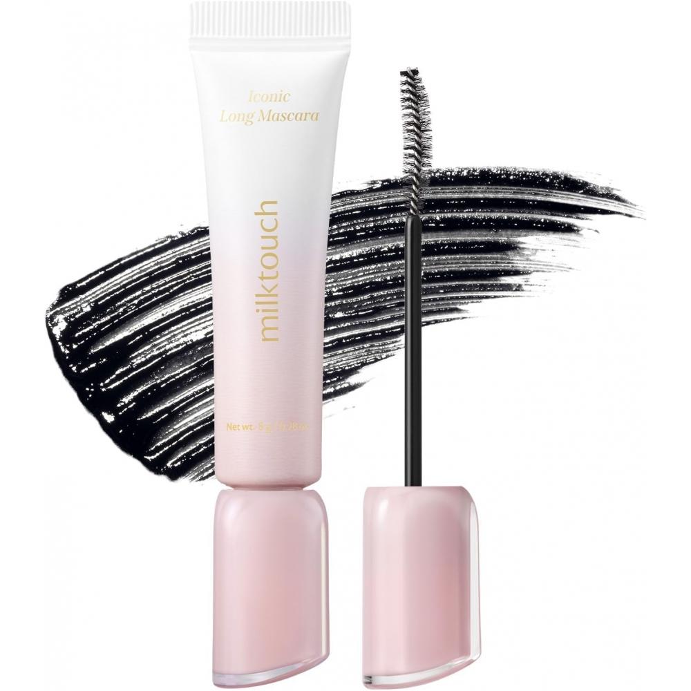 MilkTouch Milk Touch Iconic Тушь для ресниц Длинные Водостойкие Подкручивание Сохранение изгиба Длинные С волокнами