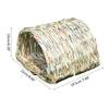 Rabbit Straw Nest Guinea Pig for Hay Lounge Pet Tunnel Chew Toys for Hamster Ger