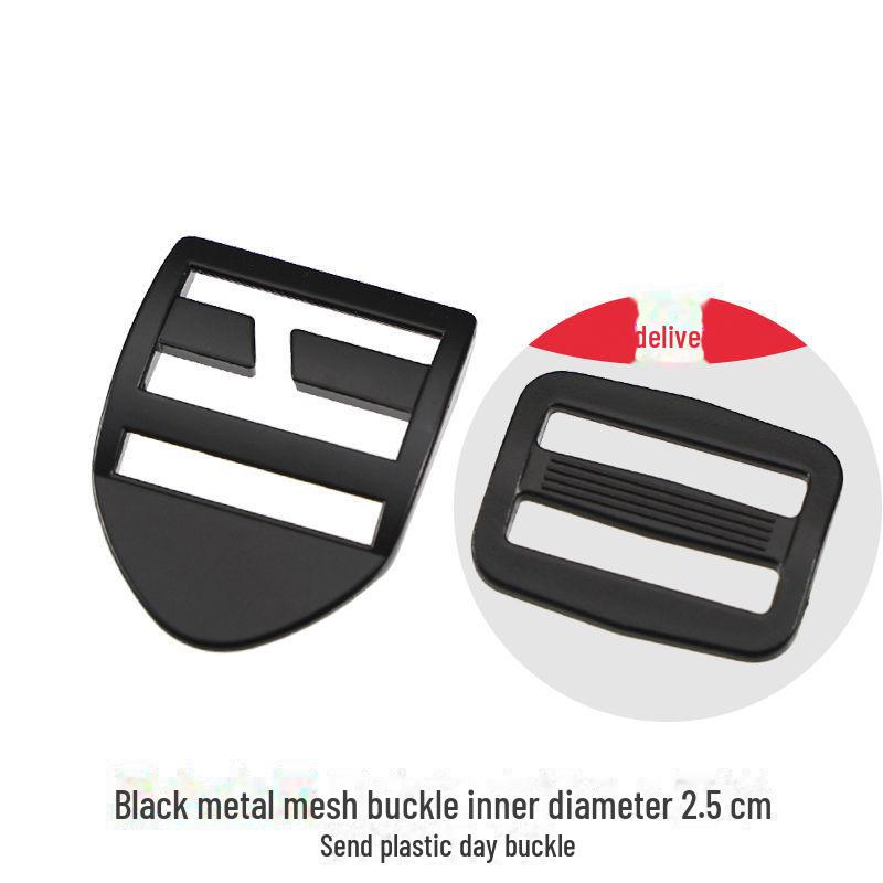 

Усиленный сетчатый рюкзак с металлической пряжкой и регулируемыми ремнями для походов и школы 1 Piece