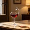 Bicchiere da Bere Decorativo 250ML a Forma di Cigno per Cocktail con Cannuccia Trasparente Champagne Whiskey