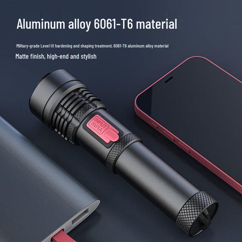 Jiuliang Rechargeable Emergency Flashlight