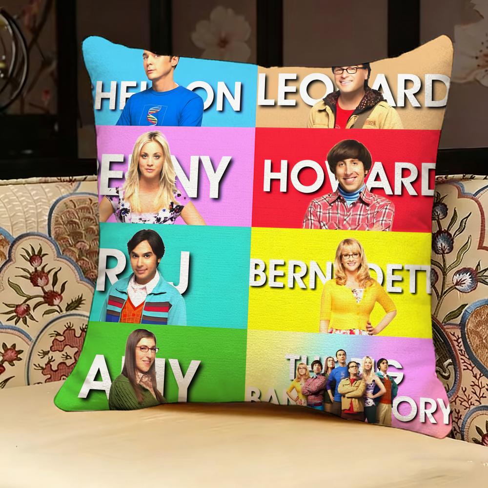 The Big Bang Theory Pillow Case Pillowcase Doublesided Printed Sofa Cushion Bedroom Headboard Pillow