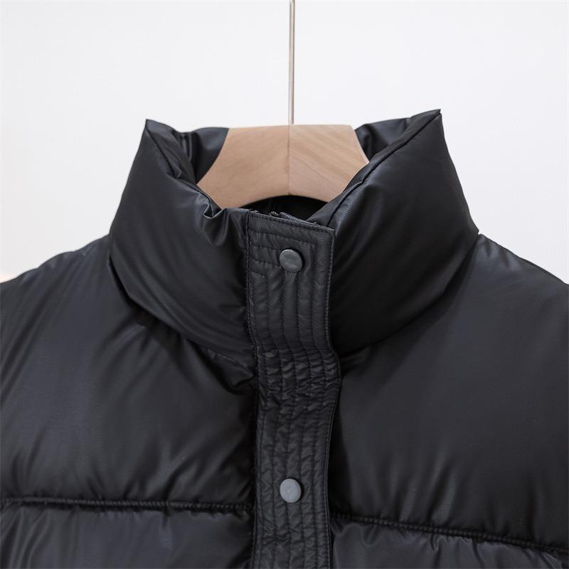 Down Cotton Vest for Women Short Small Fragrant Wind Sleeveless Cotton Vest Wearing Jacket Jacket Tide