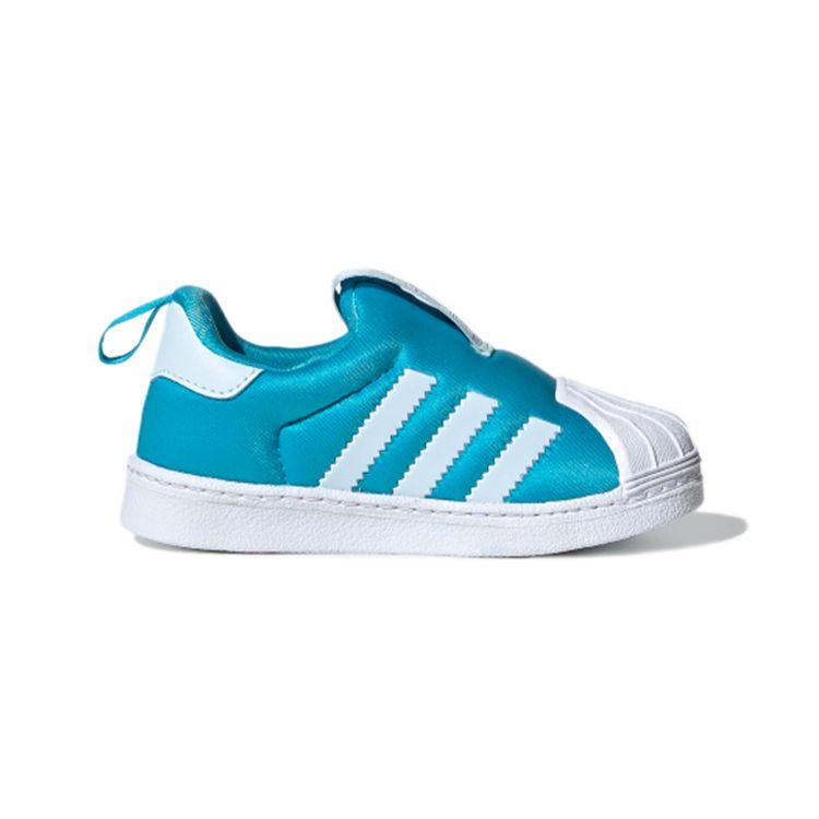 adidas Originals Superstar 360 Comfortable Breathable Low-Top Sneakers Baby Sneakers Blue FV7227