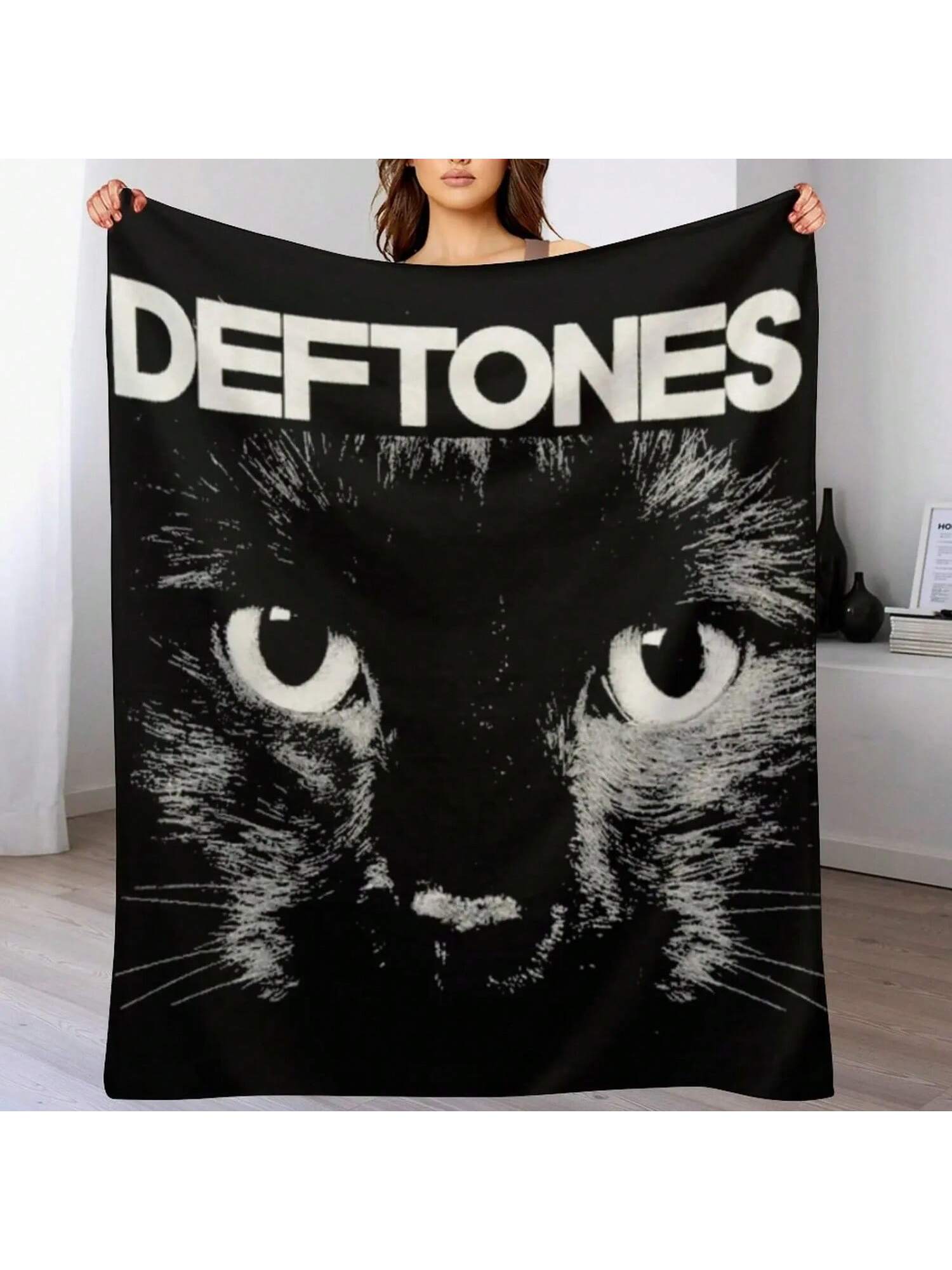 Def To The Tones Throw Blanket Bed Plaid Blankets For Bed Sofa Quilt Quilt Blankets 75X95CM