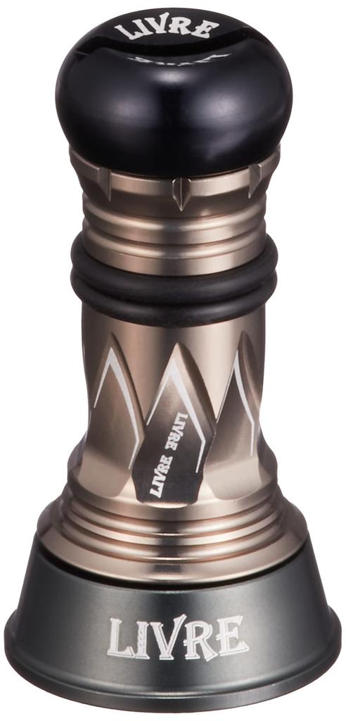 LIVRE 10772 Custom Balancer Short Type C1 2, Shimano/Daiwa Compatible, Type, Gunmetal/Titanium