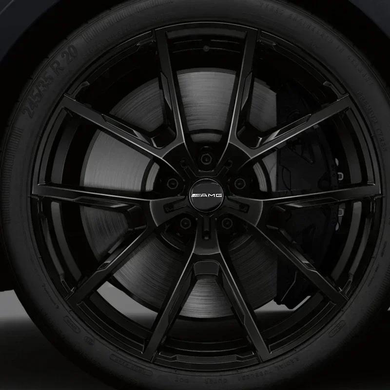 4pcs 56mm Car Wheel Center Hub Cap Stickers Styling For Mercedes Benz AMG W206 W204 W205 W212 W213 W221 W222 W223 W251 W464 ZK2