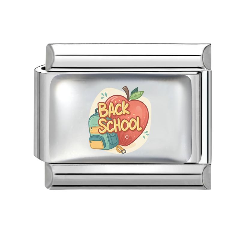 

New Father s Day Gift Classic Dad Love Element Italian Charm Links Fit 9mm Bracelet Stainless Steel DIY Making Jewelry