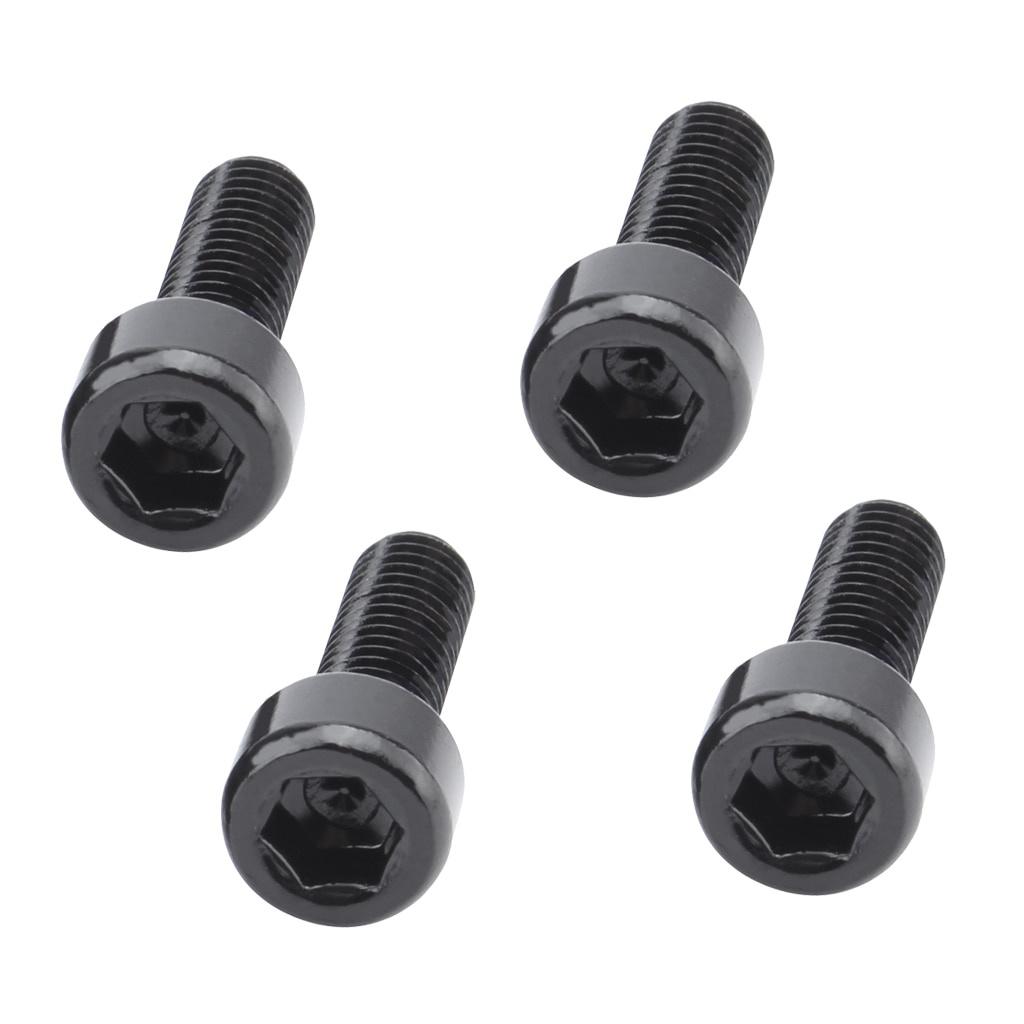 2pc/4pc Bike Water Bottle Cage Bolts  Aluminium Alloy Hex Tapping Screws Aluminum Alloy Bicycle Accessories 7 Colors