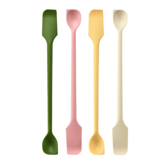 Silicone Spatula Heat Resistant Scraper And Spreader for Bowls Jams Batters Flexible Kitchen Utensil for Mixing Stirring Spreading