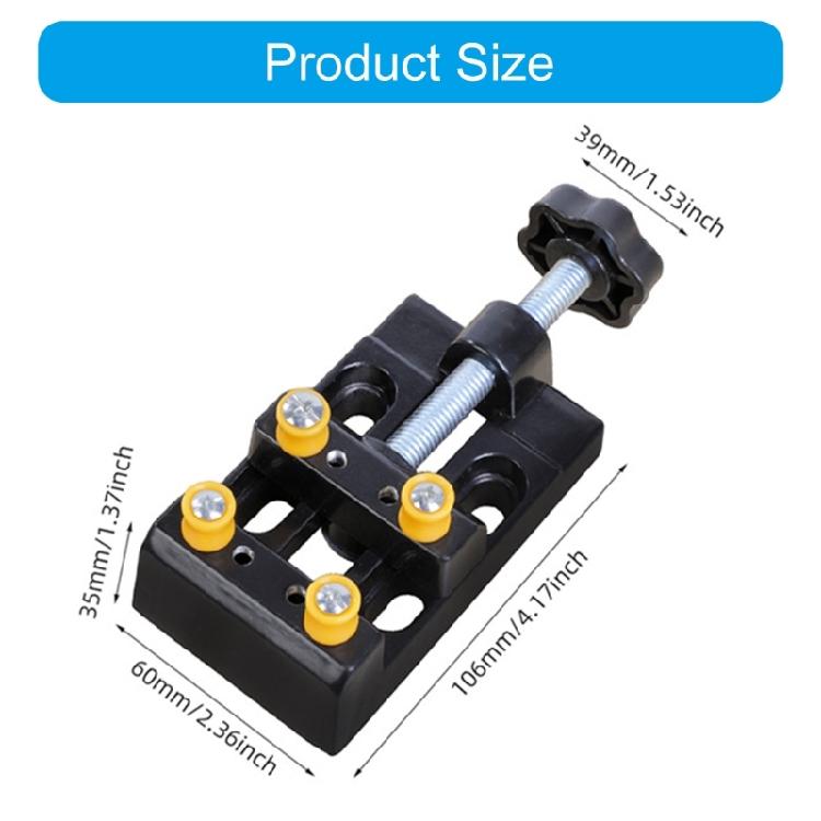 Accuracy Flat Jaw Clamps With Parallel Grips For Miniature Workbenches Projects Jewelry Polishing And Watch Component Assembly