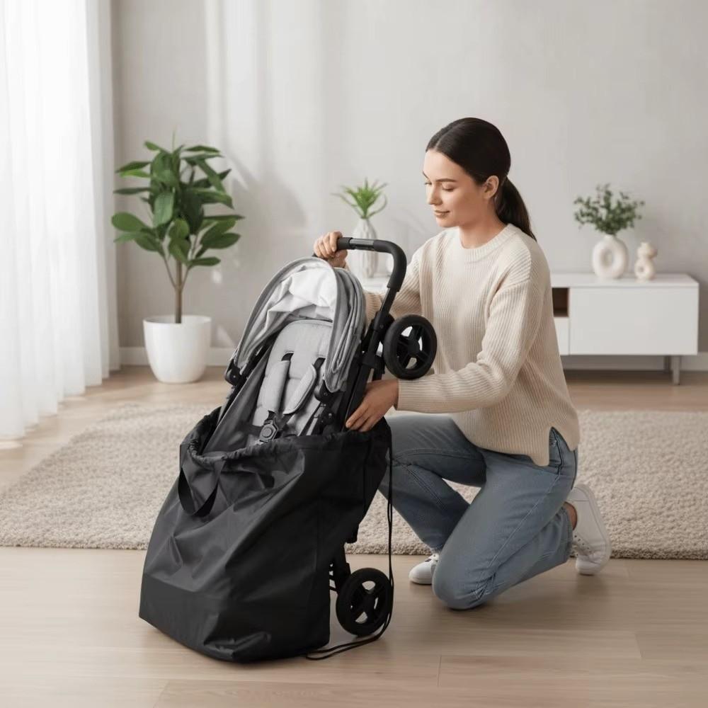 Dustproof Baby Stroller Storage Bag Travel Carts Accessories For Airplane Transport