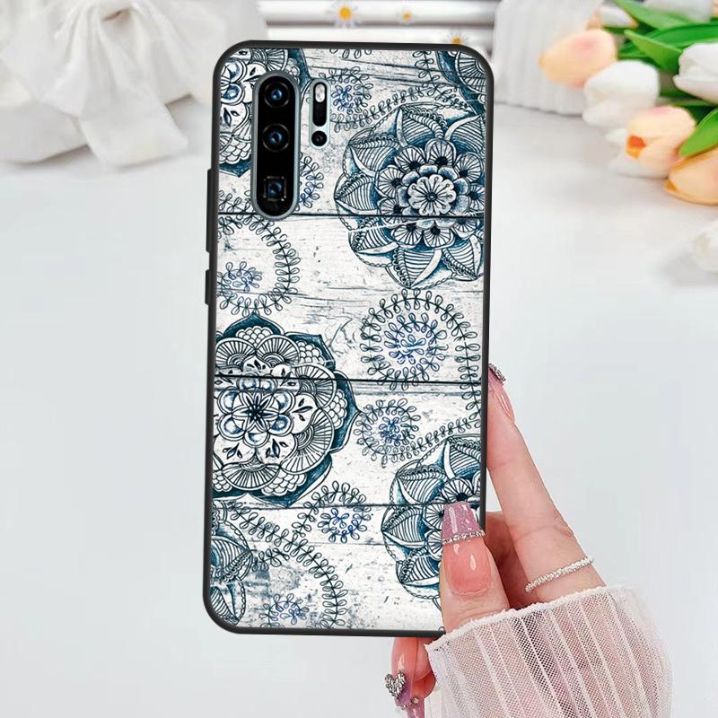 

Mandala Wood Floral For Huawei Nova 9 10 SE 11 Pro 12i 11i 8i Y60 Y70 Y90 Y61 Y91 Y72 Y73 P20 P40 P30 Lite Case Huawei Nova 12i