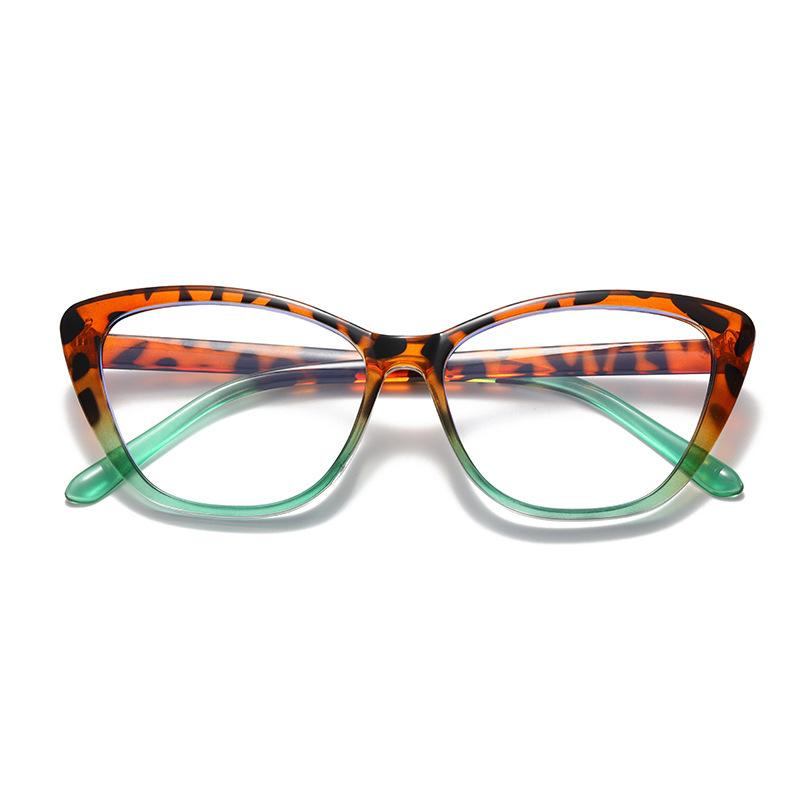 New Cat-Eye Anti-Blue Light Presbyopia Eyewear Stylish High-Definition and Comfortable Reading Glasses Diopter 0 To +4.0