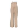 Women'S Pants Fashion Loose Full Length Ladies Trousers Casual High Waist Wide Pants