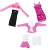 3 Set/Pack Fashion 30cm Doll Clothes High Quality Coat Fishtail Party Wear Dress Princess Gown Kids Toy Accessories Gift