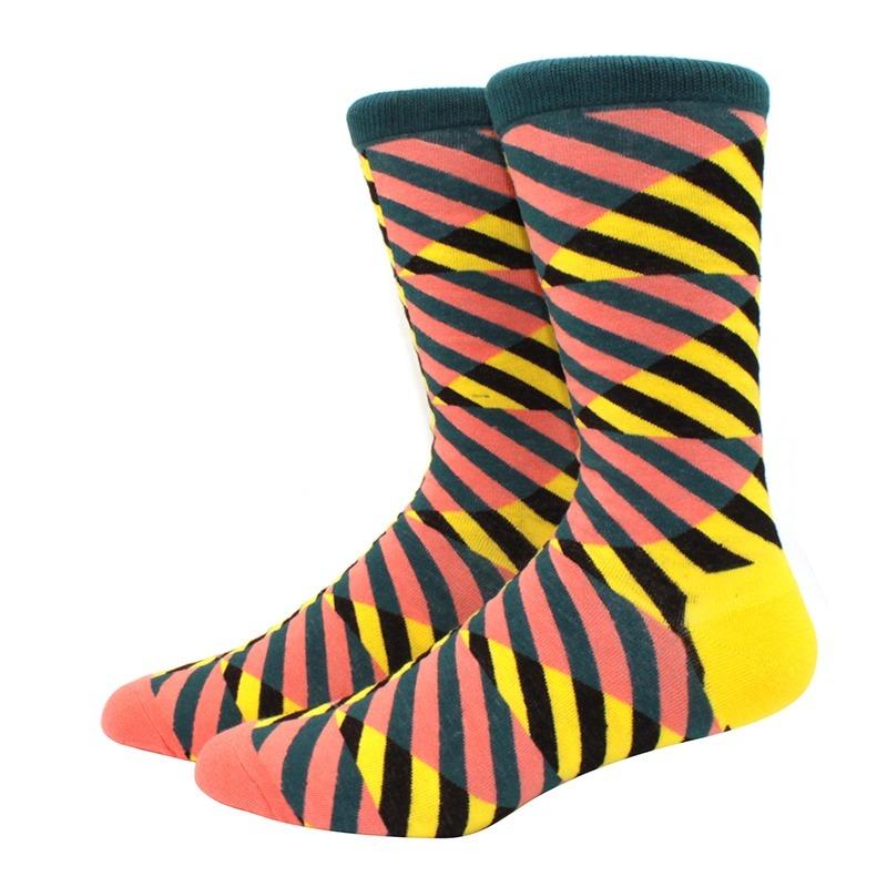 Herren mehrfarbig bedruckte Früchte, Essen, Damensocken, lustig, Skateboarden, Hip-Hop, Tiere, Socken