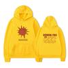 Unisex Anime Print Hooded Sweatshirt Casual Long Sleeve Pullover Streetwear
