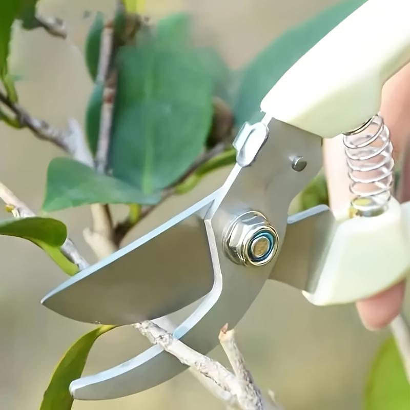 Multifunctional Stainless Steel Fruit Picking Shears Tree Pruning Shears Flower Grafting Gardening Scissors
