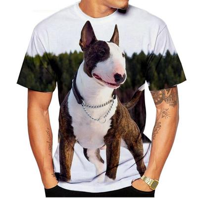 Männer Frauen Kinder Sommer Mode Bulldog 3D Druck T-Shirt Haustier Hund Muster Mode Street Style Lässig O-Ausschnitt Kleidung