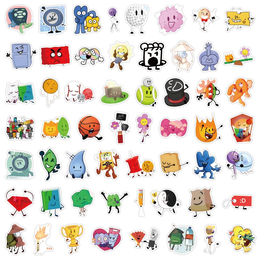 110 New Battle for Dream Island Graffiti Stickers Laptop Suitcase Stickers