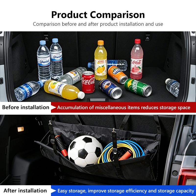 MXUI1 Universal Car Trunk Organizer Oxford Cloth Hanging Storage Bag For BMW M Performance Alpina M3 M5 M6 X1 X3 X4 X5 G20
