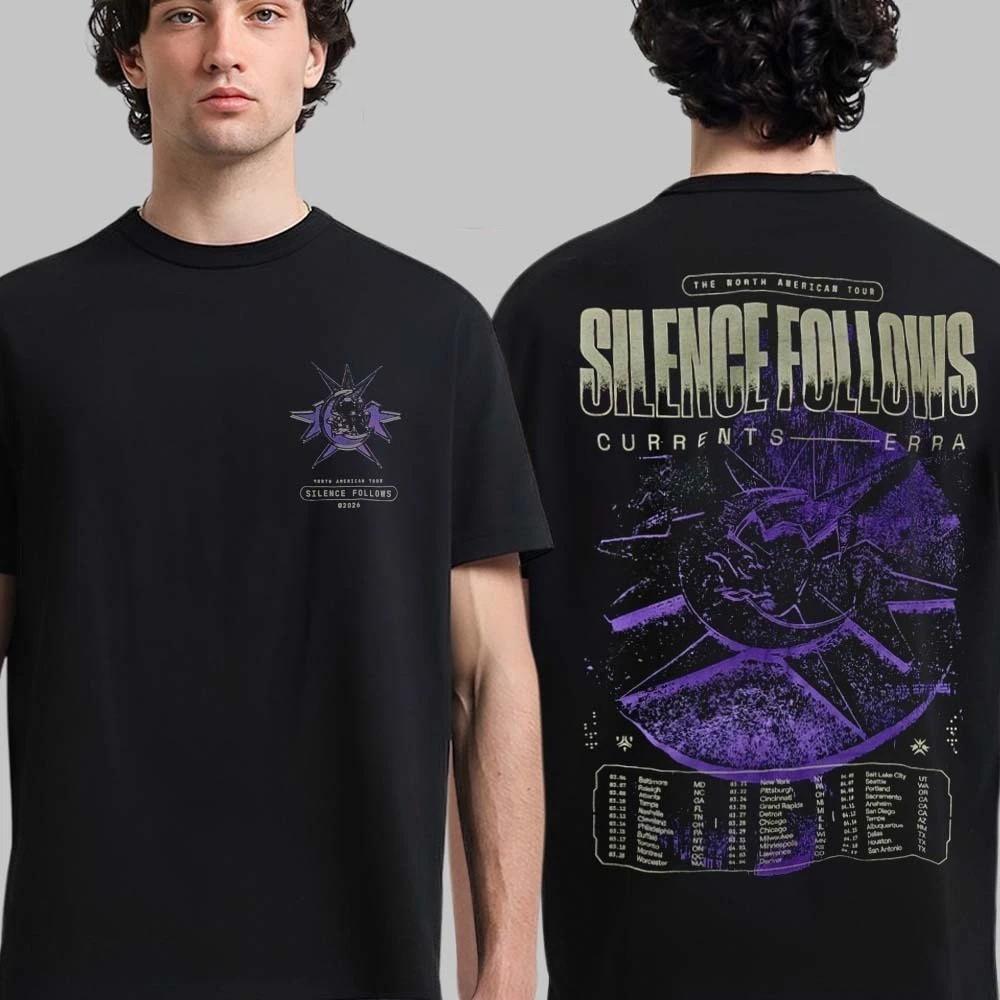 

Erra Silence Follows North American Tour 2026 T Shirt Unisex T-Shirt L