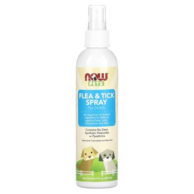 Spray anti-puces et anti-tiques pour animaux de compagnie, 8 fl oz (237ml)