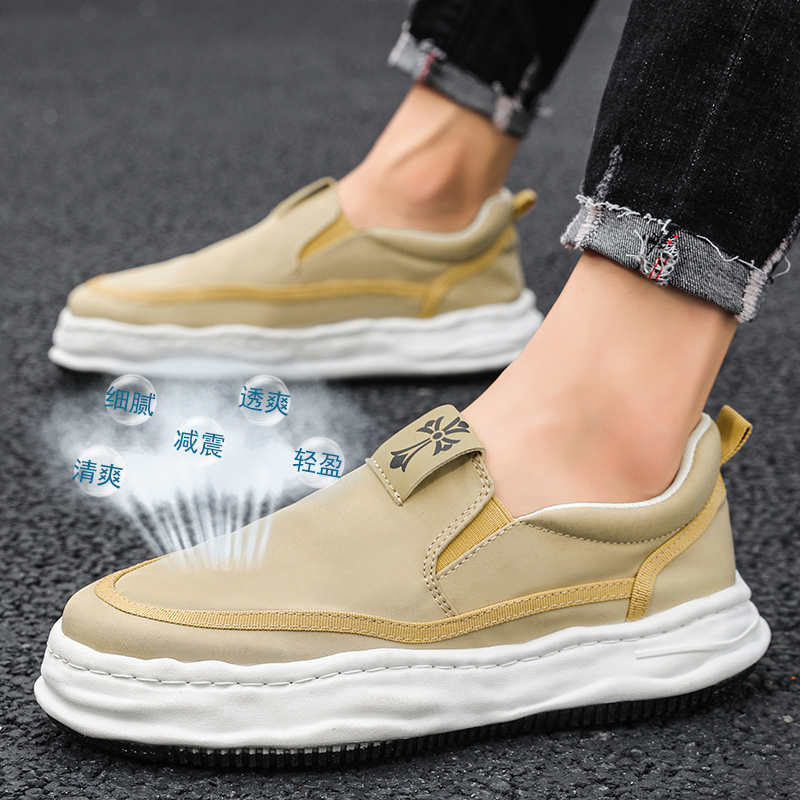 Mode Runde Zehenpartie Ohne Absatz Schuhe Herren Training Für Herren Schuhe Weiße Sneaker Herren Sport Tenks Teniz Weiter Fuß Hohe Qualität