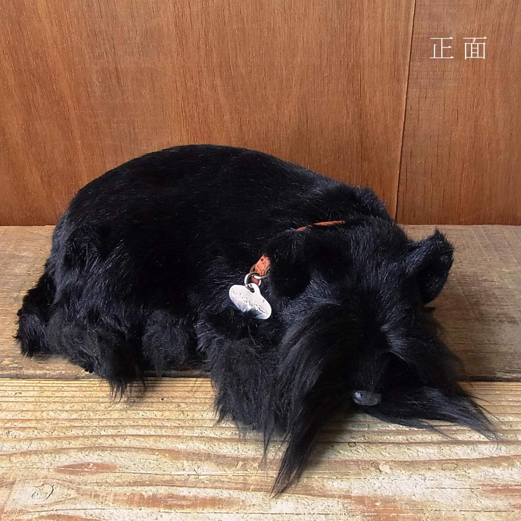 Ninian and Kino Perfect Pet Scottish Terrier Plush Perfect Dog Stuffed Animal (Small) Toy, Realistic, Lifelike, Animal, Soothing, Moving, Gift,