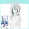 Hololive Gawr Gura Cosplay Wig Soft And Heat-resistant Synthetic Silk Fiber For Halloween Carnival And More